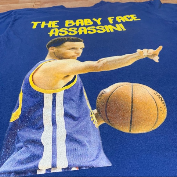 Wu-Tang x Golden State Warriors Shirt Large Steph Curry Parking Lot Tee GSW RARE - Picture 11 of 14